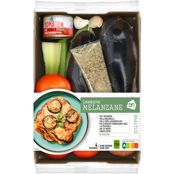 Albert Heijn Ah lasagne melanzane verspakket aanbieding