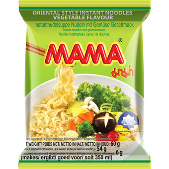 Albert Heijn Mama instant noodles groente aanbieding