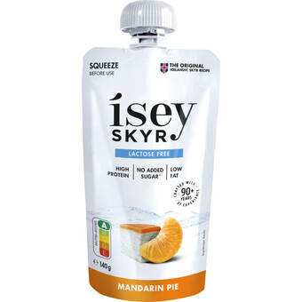 Albert Heijn Isey skyr on-the-go mandarin pie aanbieding