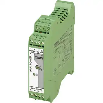 Conrad Phoenix contact mini-ps-12-24dc/48dc/0.7 din-rail netvoeding 48 v/dc 0.7 a aantal uitgangen: 1 x inhoud: 1 stuk(s) aanbieding