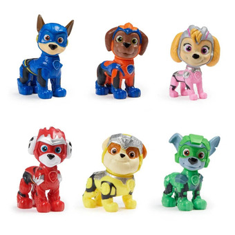 Intertoys Paw patrol: the mighty movie figuren 6-pack aanbieding