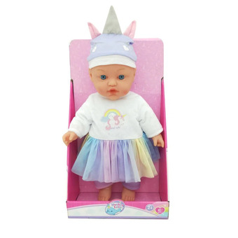 Intertoys Pop met eenhoorn outfit - 41 cm aanbieding