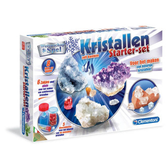 Intertoys Clementoni kristallen kweken starterset aanbieding