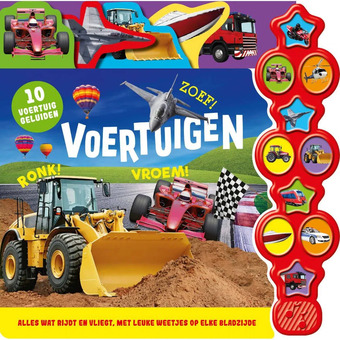 Intertoys Voertuigen geluidenboek aanbieding