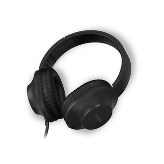 Intertoys Qware sound bedrade headset - zwart aanbieding