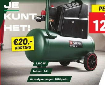 Lidl Compressor aanbieding