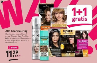 Etos Alle haarkleuring aanbieding