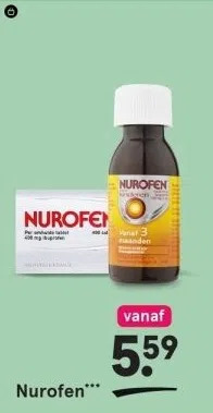 Etos Nurofen*** aanbieding