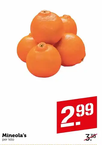 Coop Mineola 1kg aanbieding