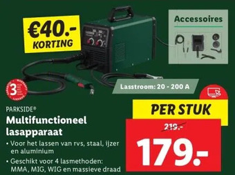 Lidl Multifunctioneel lasapparaat aanbieding