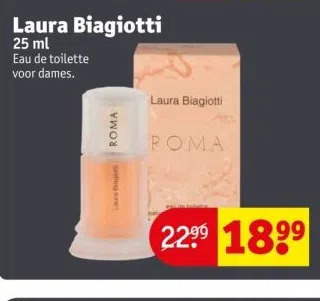 Kruidvat Laura biagiotti aanbieding