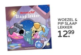 Prenatal Woezel & pip slaap lekker aanbieding