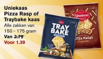 Hoogvliet Uniekaas Pizza Rasp of Traybake kaas aanbieding