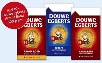 Hoogvliet Douwe Egberts Aroma Rood 500g aanbieding