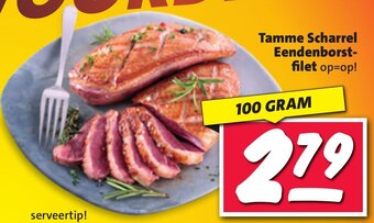 Nettorama Tamme Scharrel Eendenborstfilet 100g aanbieding