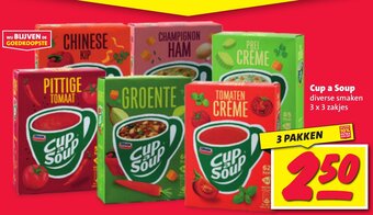 Nettorama Cup a Soup 3 x 3 zakjes aanbieding