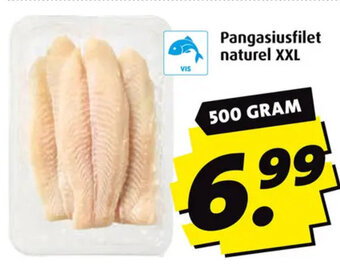 Boni Pangasiusfilet naturel XXL 500g aanbieding