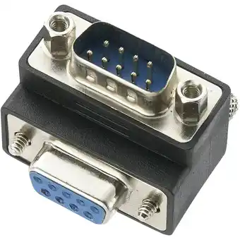 Conrad Renkforce serieel adapter [1x d-sub stekker 9-polig - 1x d-sub bus 9-polig] zwart aanbieding