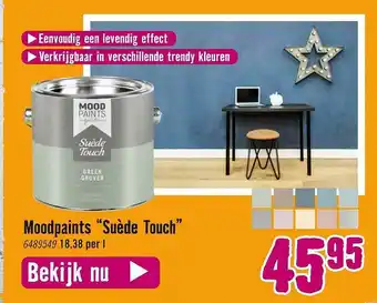 Hornbach Moodpaints aanbieding