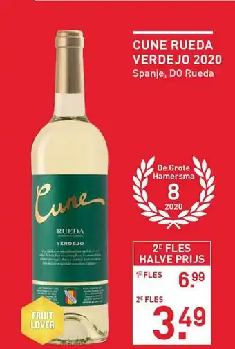 Gall & Gall Cune Rueda Verdejo 2020 Spanje, DO Rueda aanbieding