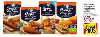 Jan Linders Mora Oven & Airfyer of vegetarische snacks aanbieding