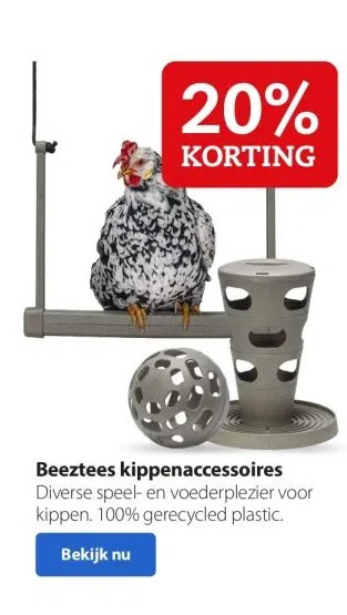 Boerenbond Beeztees kippenaccessoires aanbieding