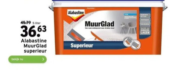 GAMMA Alabastine muurglad superieur aanbieding