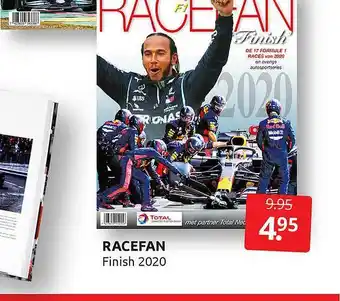 Boekenvoordeel Racefan Finish 2020 aanbieding