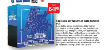 Boekenvoordeel Pokémon Battlestyles Box aanbieding