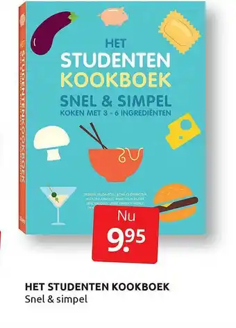 Boekenvoordeel Het Studenten Kookboek Snel & Simpel aanbieding