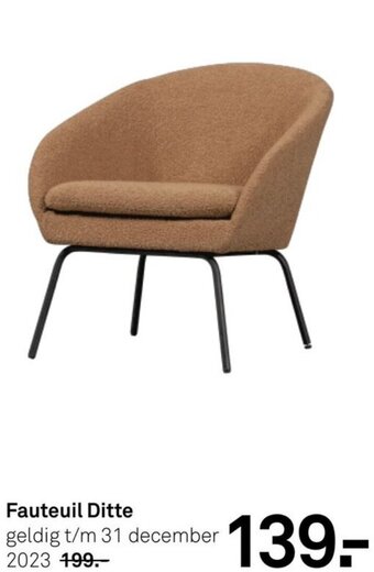 Karwei Fauteuil Ditte aanbieding