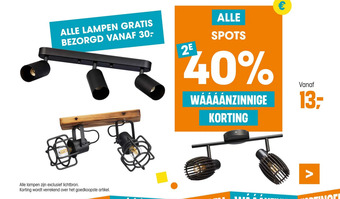 Kwantum ALLE SPOTS aanbieding