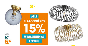 Kwantum ALLE PLAFONNIÈRES aanbieding