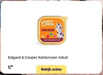 Plein.nl Edgard & Cooper Kattenvoer Adult aanbieding