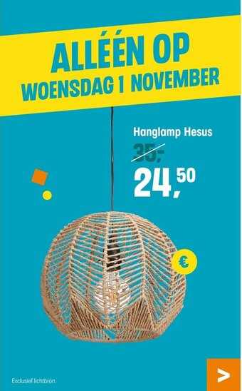 Kwantum Hanglamp Hesus aanbieding