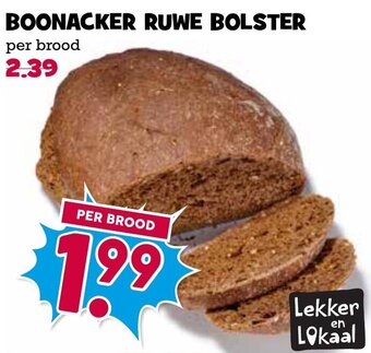 Boon`s Markt Boonacker ruwe bolster aanbieding