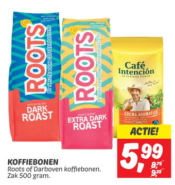 Dekamarkt Koffiebonen aanbieding