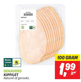 Dekamarkt Dekavers kipfilet aanbieding