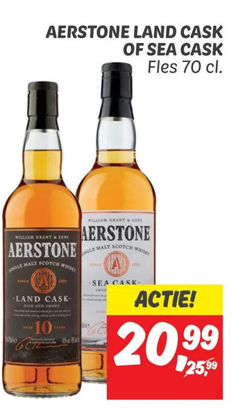 Dekamarkt Aerstone land cask of sea cask aanbieding