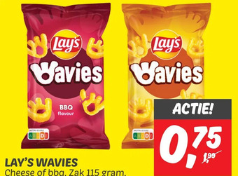 Dekamarkt Lay's wavies aanbieding