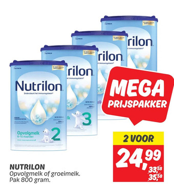 Dekamarkt Nutrilon aanbieding