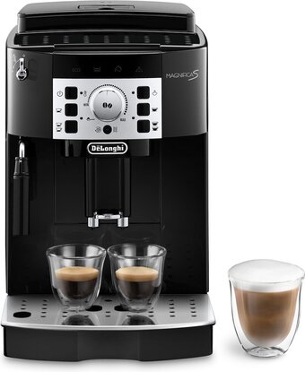 Bol.com De'longhi magnifica s ecam22.110.b - volautomatische espressomachine - zilver/zwart aanbieding