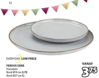 Jysk Everyday low price ferdus serie aanbieding