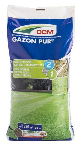 Welkoop Dcm gazon pur - gazonmeststof - 20 kg aanbieding