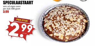 De Boerenschuur SPECULAASTAART aanbieding