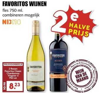 De Boerenschuur FAVORITOS WIJNEN 750ml aanbieding