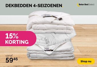 Beter Bed DEKBEDDEN 4-SEIZOENEN aanbieding