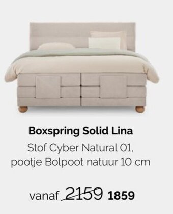 Beter Bed Boxspring Solid Lina aanbieding