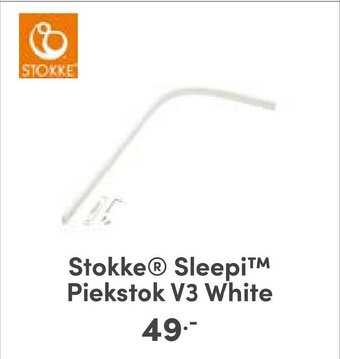 Baby & Tiener Stokke Sleepi Piekstok V3 White aanbieding