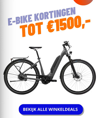 Superfietsen E-bike kortingen aanbieding